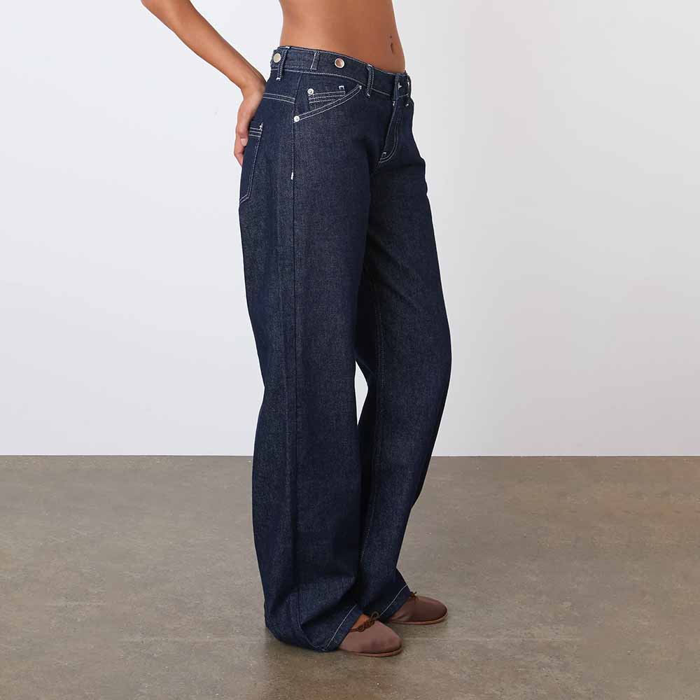 Peachy Den Goldie Wide Leg Jeans