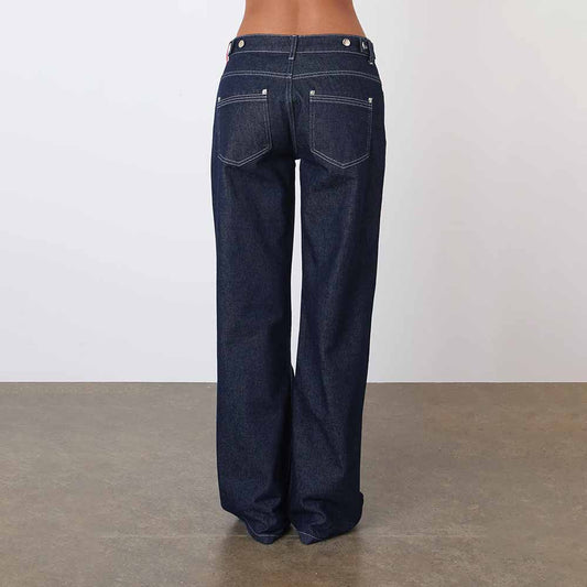 Peachy Den Goldie Wide Leg Jeans