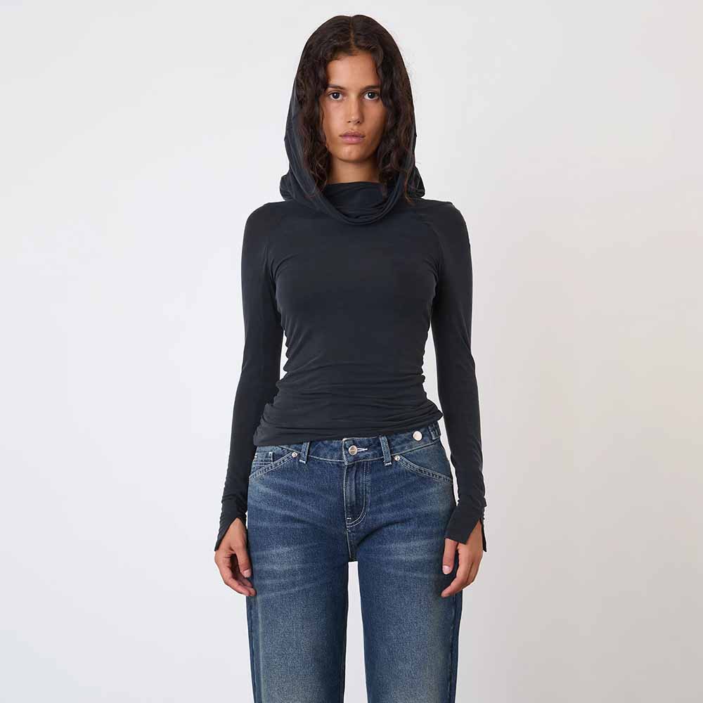 Peachy Den Cold Shoulder Top