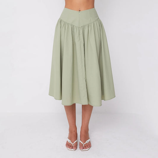 Peachy Den Deba Midi Skirt