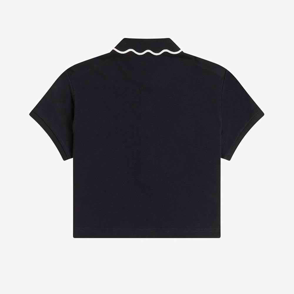 Fred Perry Scalloped Trim Polo Shirt