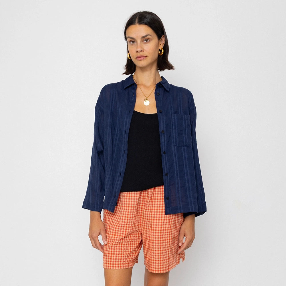 Folk Archive Dobby Stripe Shirt
