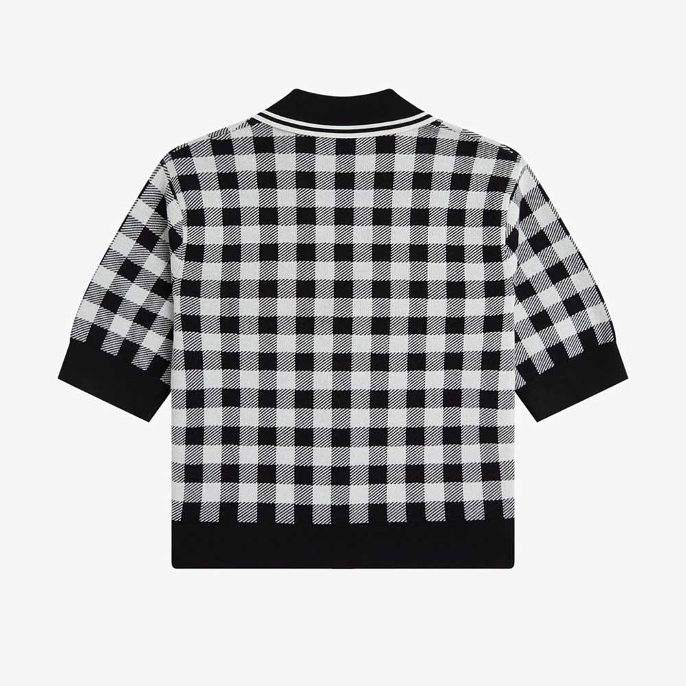 Fred Perry Gingham Knitted Shirt