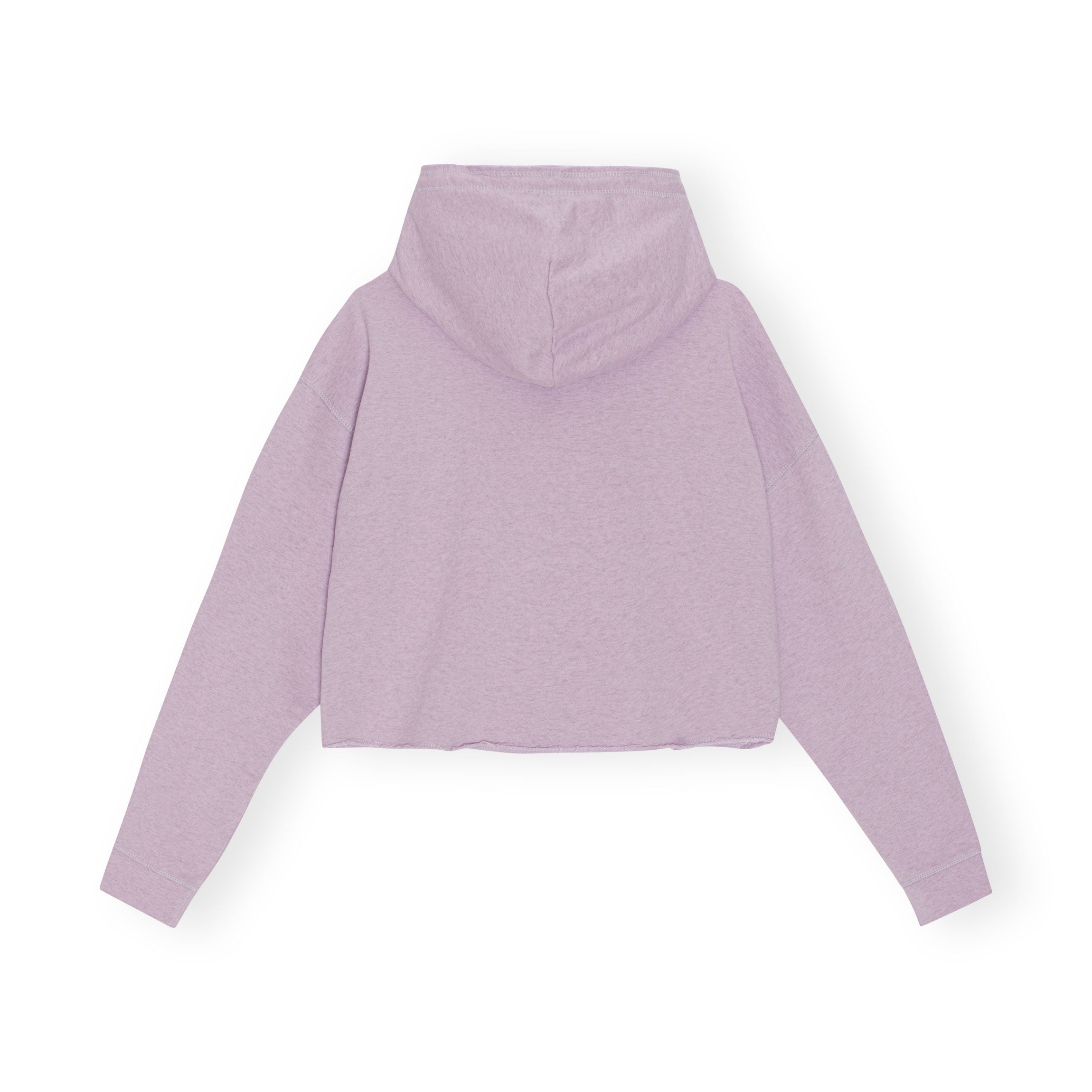 Light purple outlet cropped hoodie