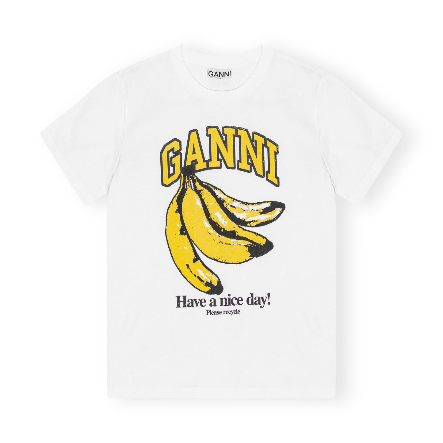 GANNI Banana Relaxed T-Shirt