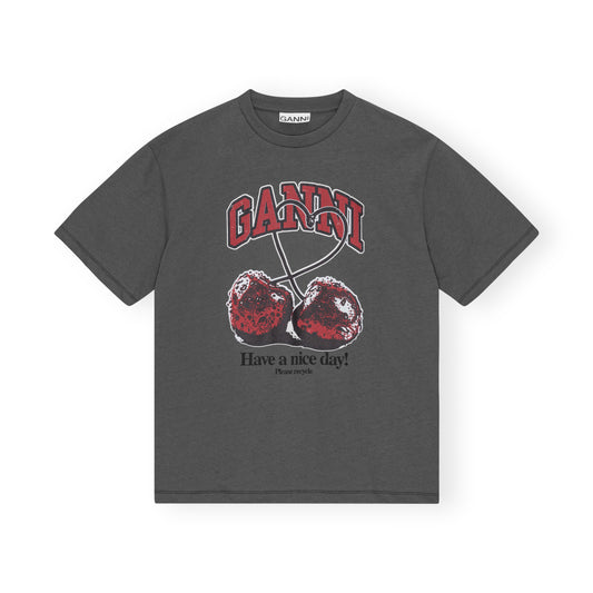 GANNI Future Heavy Cherry T-Shirt