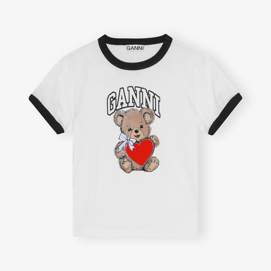 Ganni Bear Small Basic Tee