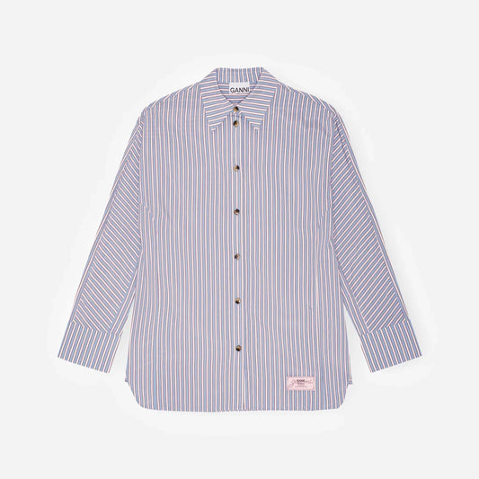 Ganni Yarn Dyed Stripe Shirt