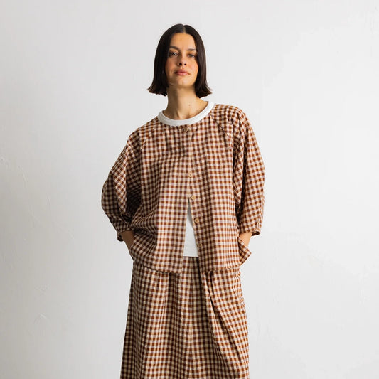 Folk Cocoon Shirt