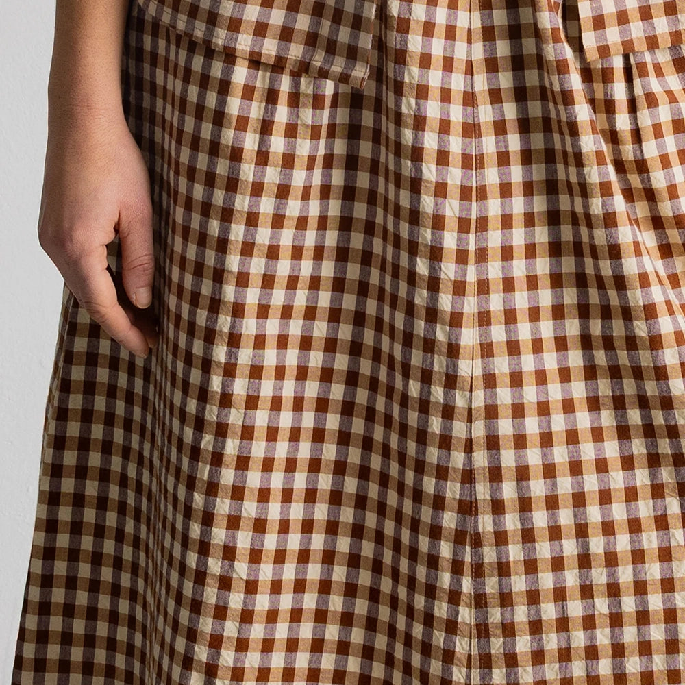 Folk Full Length Seam Skirt