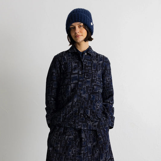 Folk Pleated Shirt
