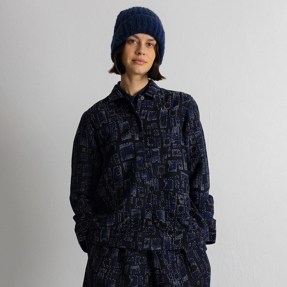 Folk Pleated Shirt