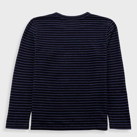 Folk Long Sleeved Textured T-Shirt