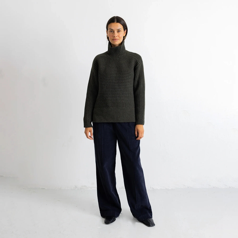 Folk Wide Fit Chunky Cord Trouser