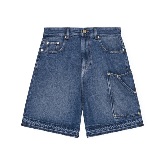 Ganni Light Denim Shorts
