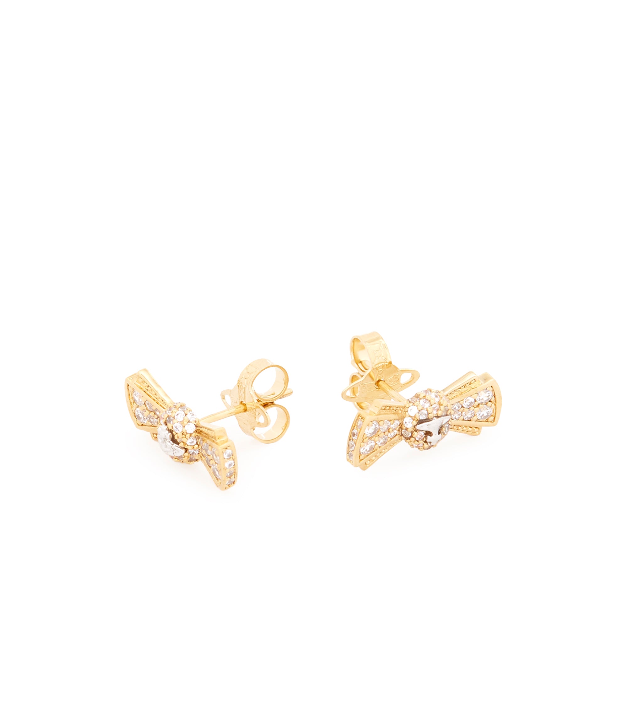 Shop Vivienne Westwood Unisex Logo Earrings by TrendShop84 | BUYMA