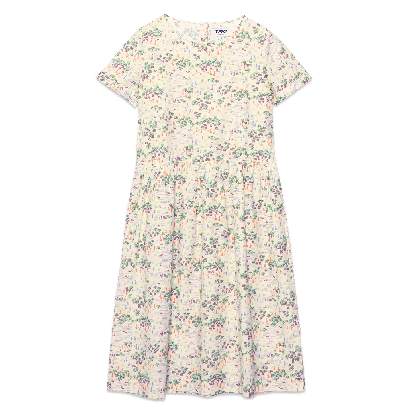 YMC Perhacs Hamlet Print Dress