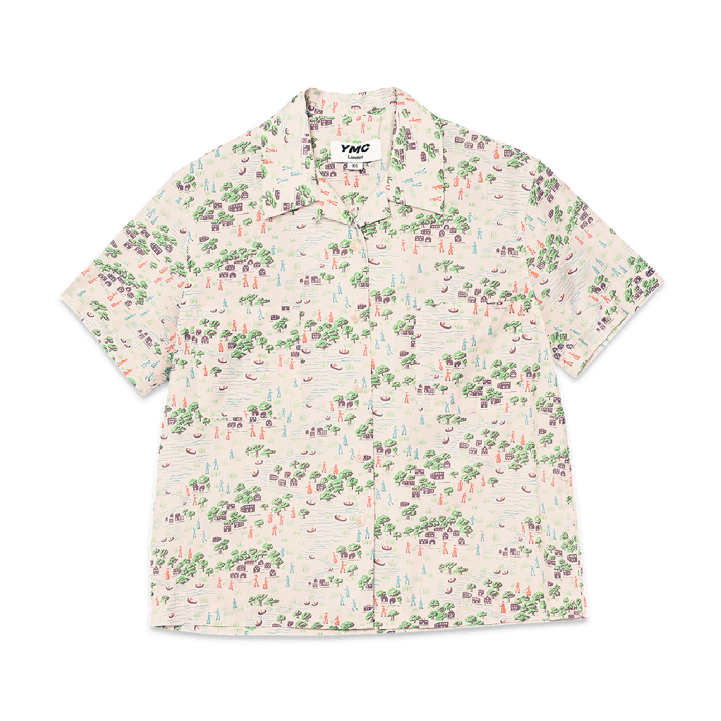 YMC Vegas Hamlet Print Shirt