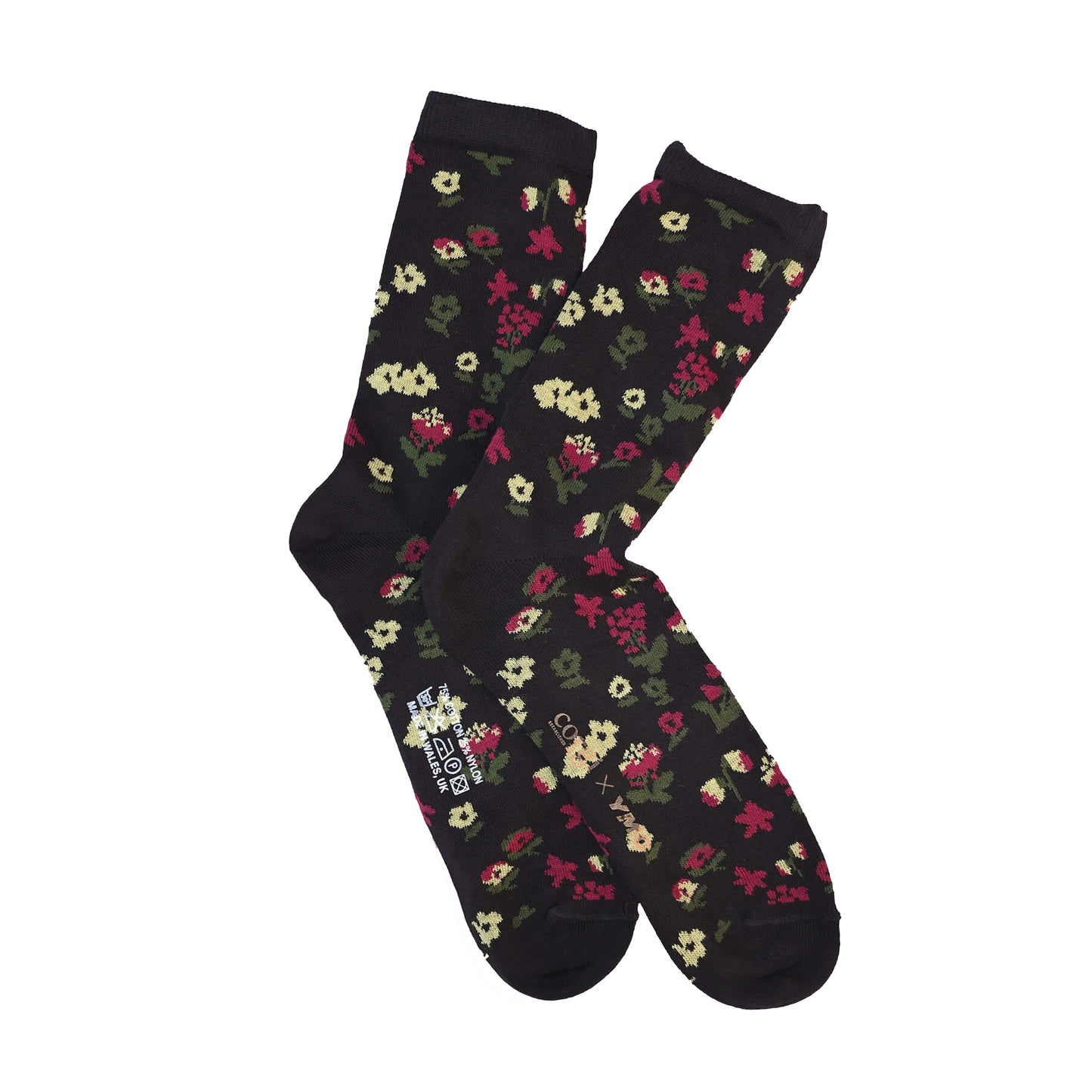 YMC Ditsy Flower Sock