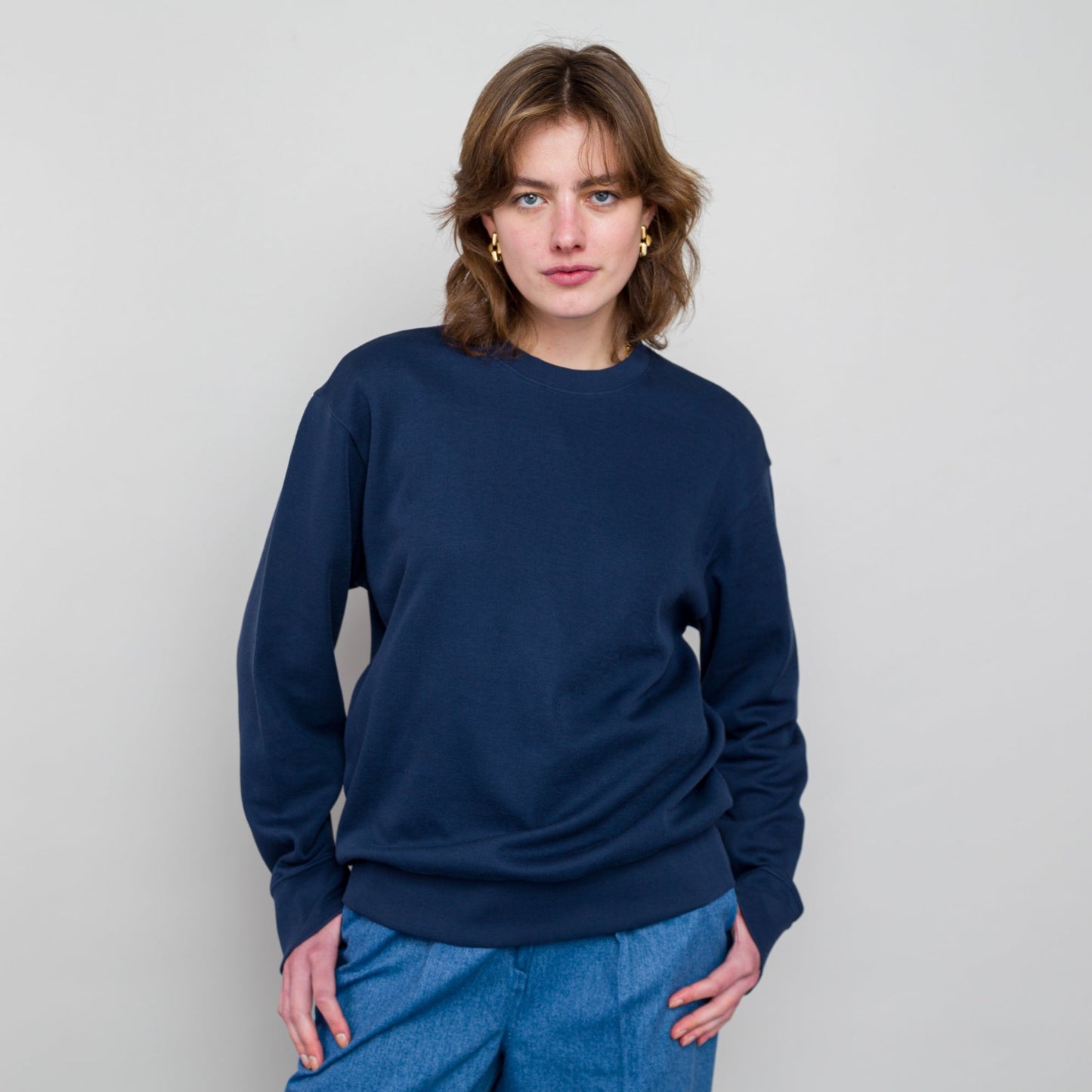 Folk Boxy Sweat