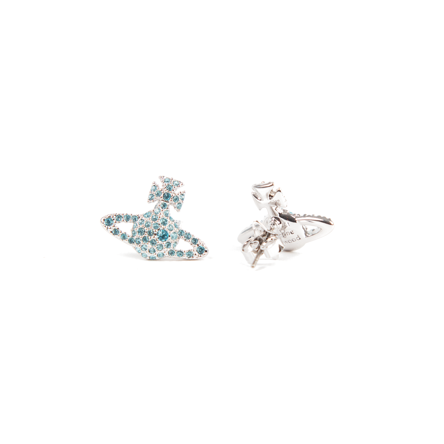 Vivienne Westwood Grace Bas Relief Stud Earrings