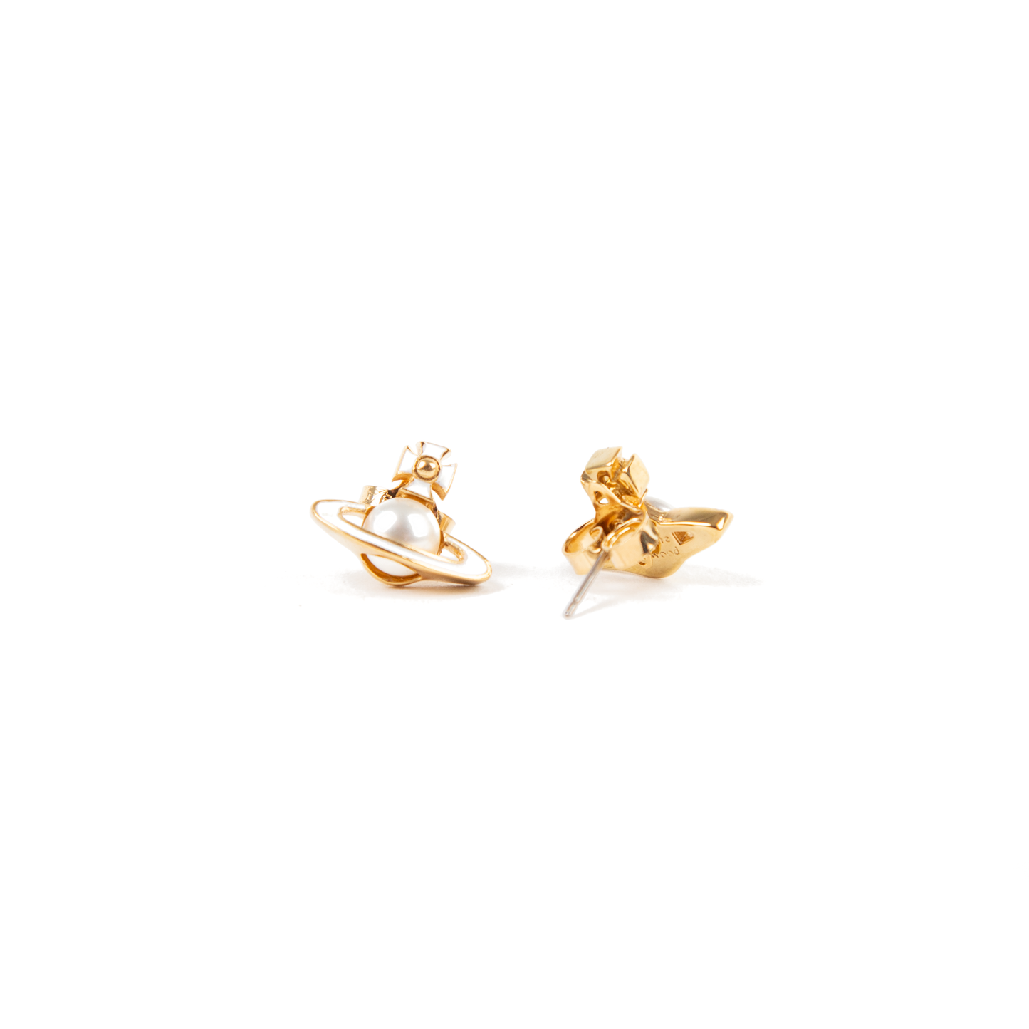 Vivienne Westwood Iris Bas Relief Earrings