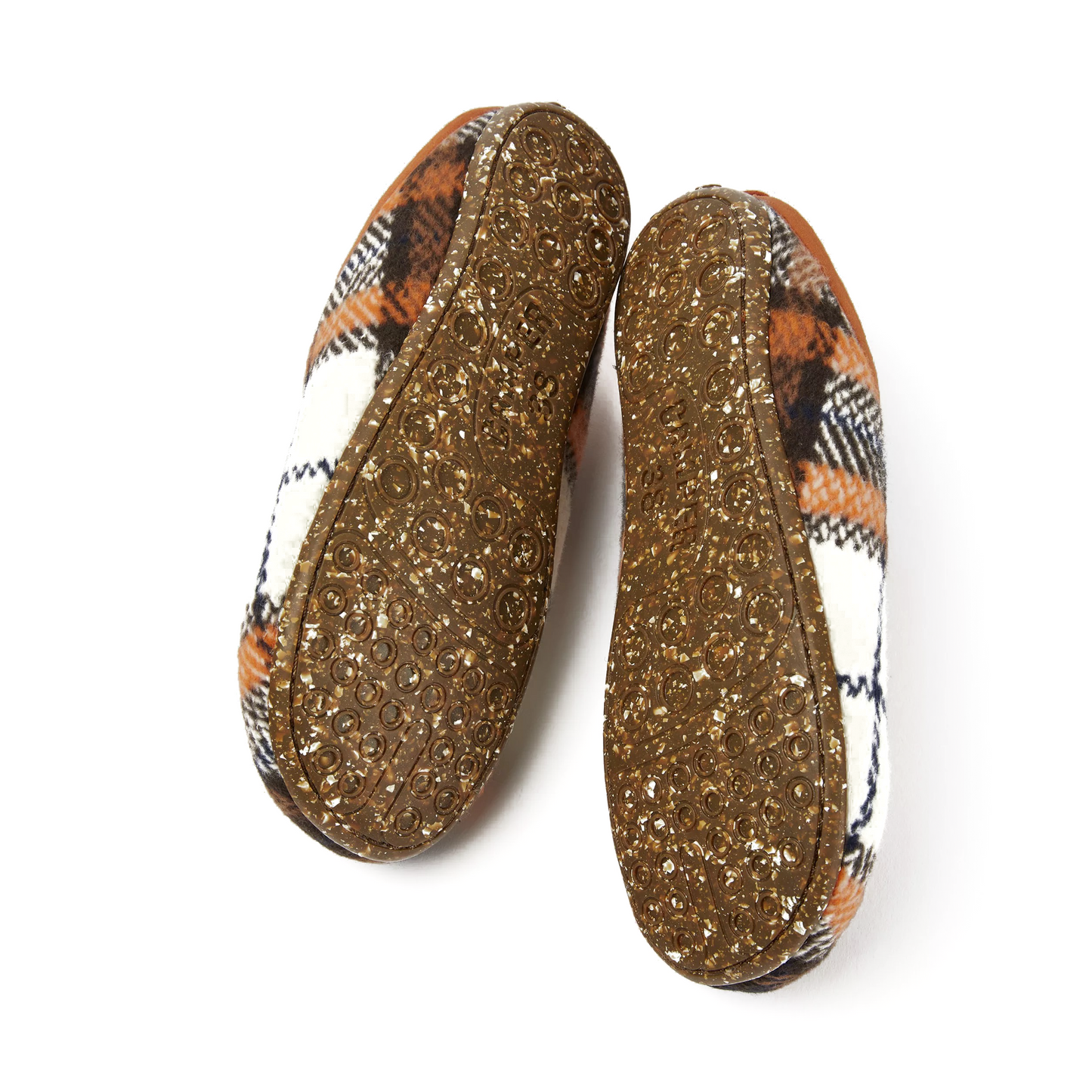 Camper Wabi Plaid Felt Slipper