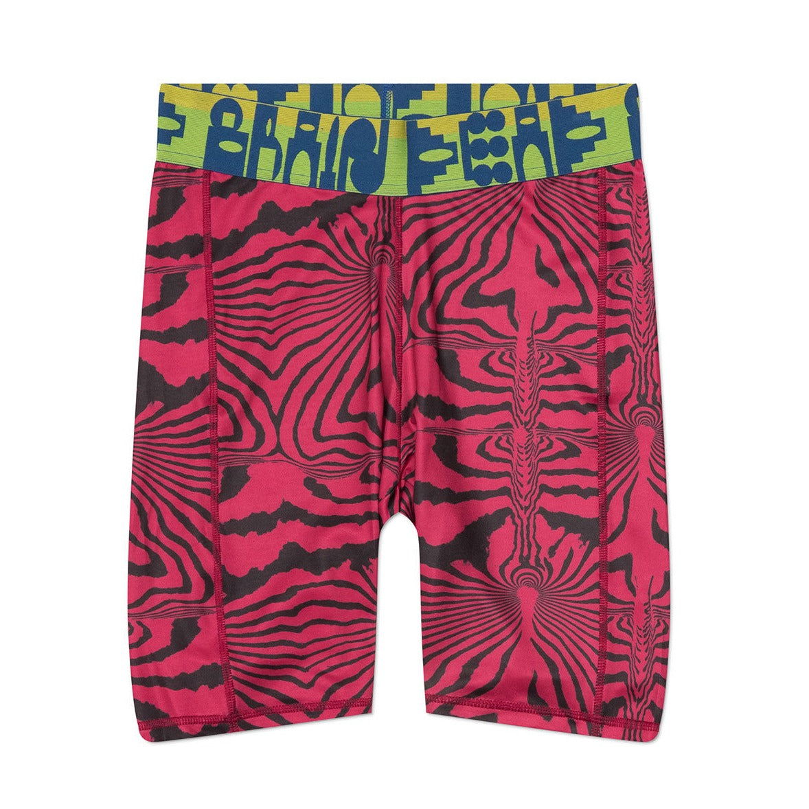 Brain Dead Warped Zebra Cycle Short